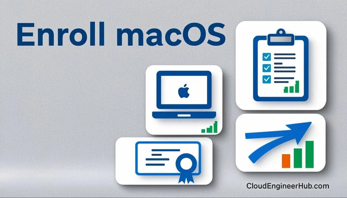 Feature illustration for the article: How to Enroll a Mac in Intune: Every Method Compared — CloudEngineerHub.com