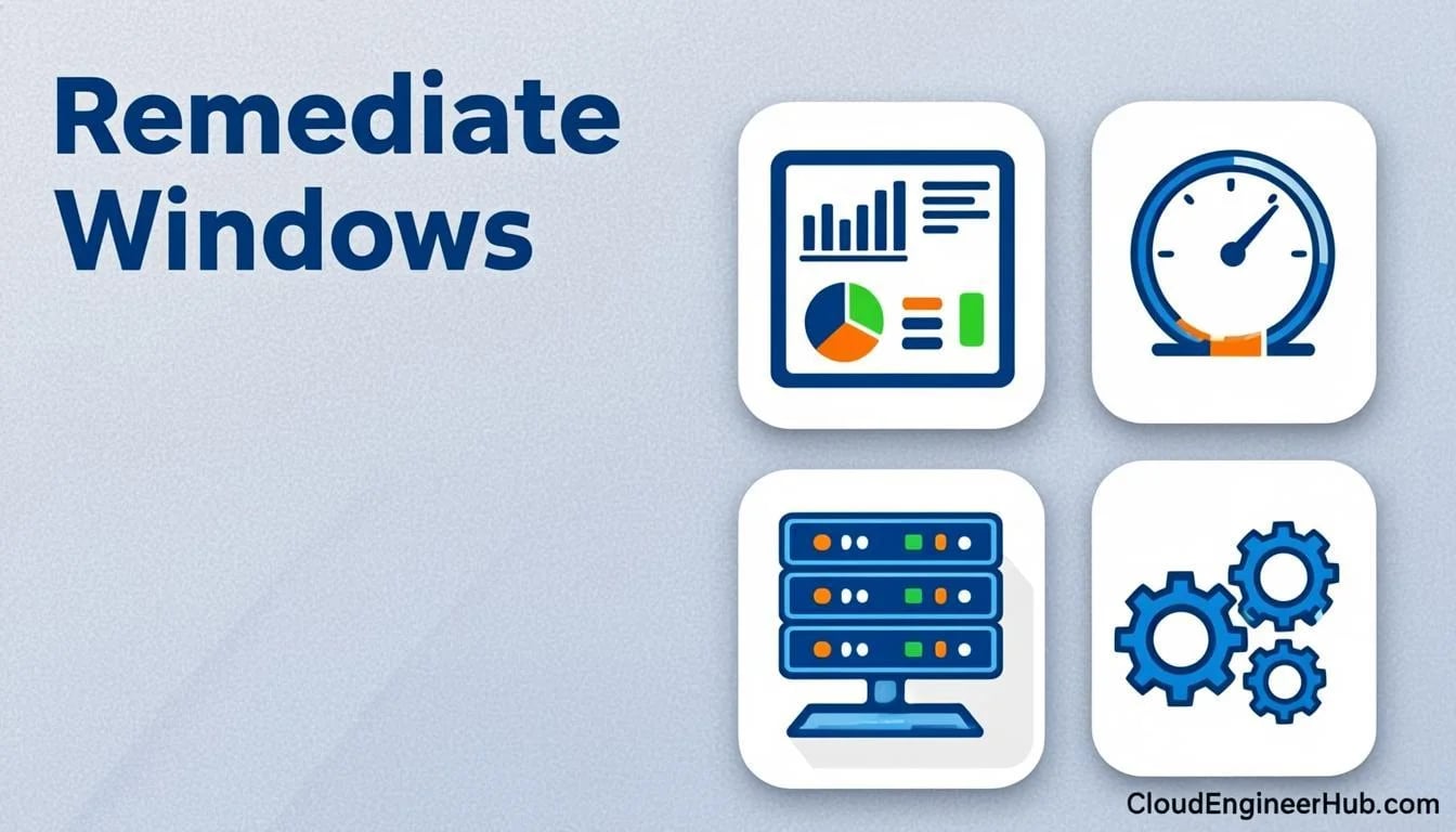 PowerShell remediation script re-enabling Windows Firewall profiles on a Windows device